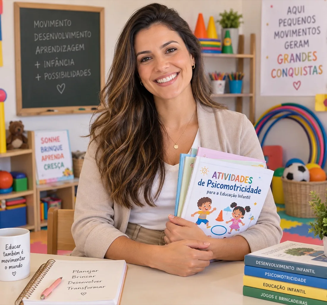 Mariana Almeida, pedagoga e especialista em desenvolvimento infantil
